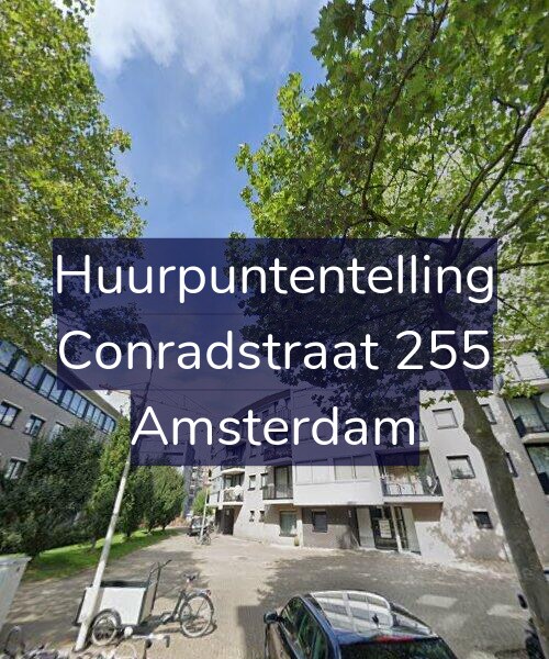 Foto gevel Huurpuntentelling voor Conradstraat 255, Amsterdam