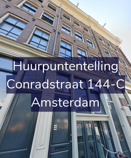 Foto gevel Huurpuntentelling voor Conradstraat 144-C, Amsterdam