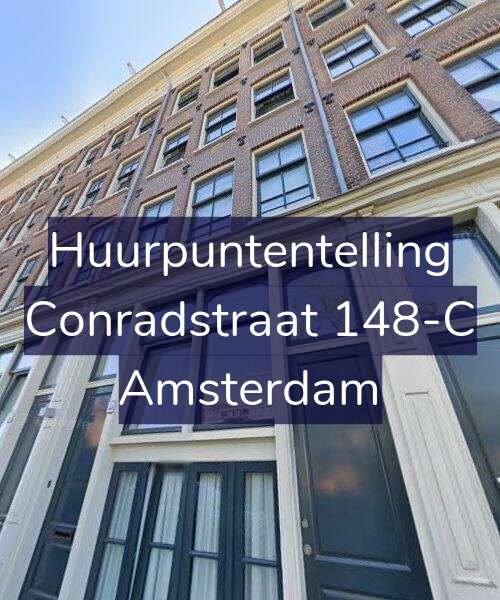 Foto gevel Huurpuntentelling voor Conradstraat 148-C, Amsterdam