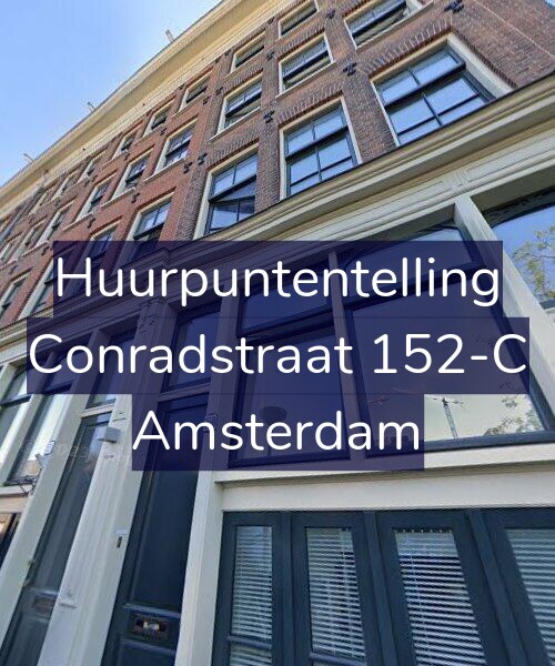 Foto gevel Huurpuntentelling voor Conradstraat 152-C, Amsterdam