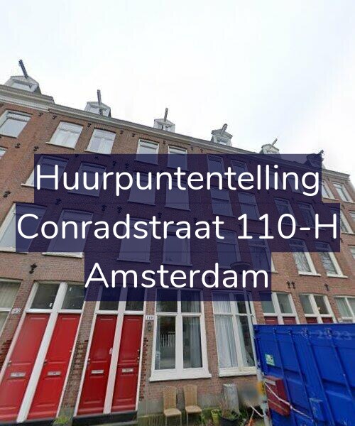 Foto gevel Huurpuntentelling voor Conradstraat 110-H, Amsterdam