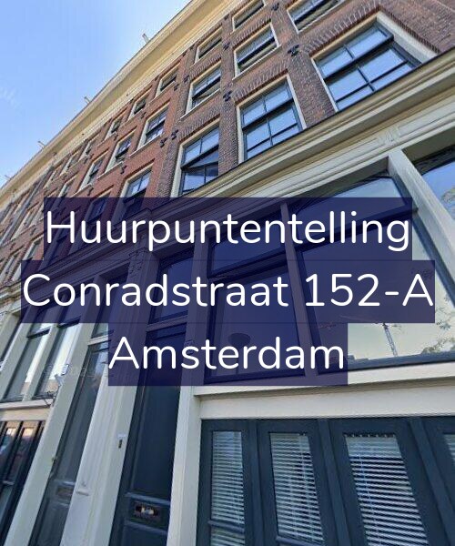 Foto gevel Huurpuntentelling voor Conradstraat 152-A, Amsterdam