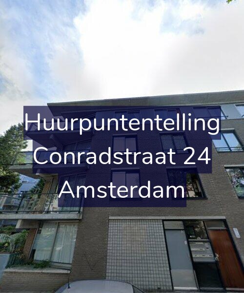 Foto gevel Huurpuntentelling voor Conradstraat 24, Amsterdam