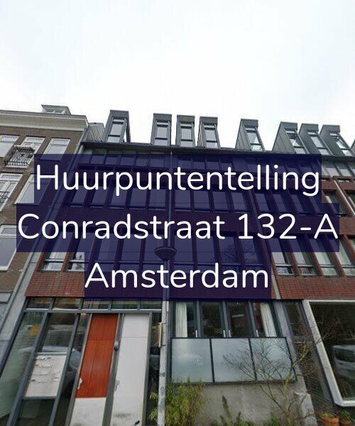 Foto gevel Huurpuntentelling voor Conradstraat 132-A, Amsterdam