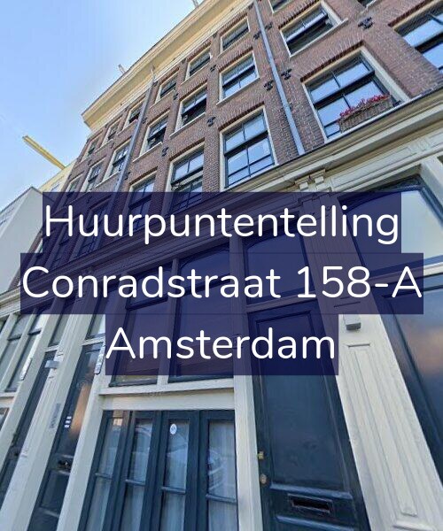 Foto gevel Huurpuntentelling voor Conradstraat 158-A, Amsterdam