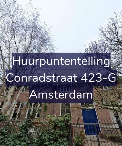 Foto gevel Huurpuntentelling voor Conradstraat 423-G, Amsterdam
