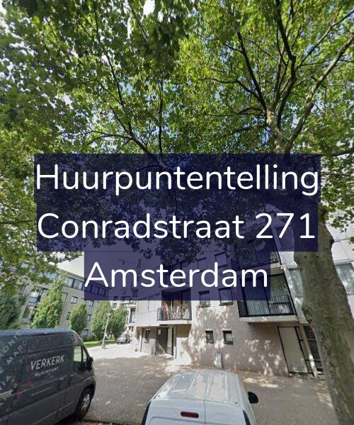 Foto gevel Huurpuntentelling voor Conradstraat 271, Amsterdam
