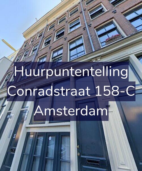 Foto gevel Huurpuntentelling voor Conradstraat 158-C, Amsterdam