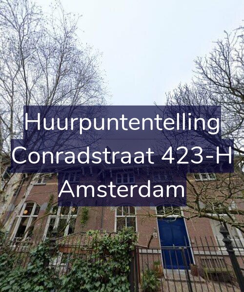 Foto gevel Huurpuntentelling voor Conradstraat 423-H, Amsterdam