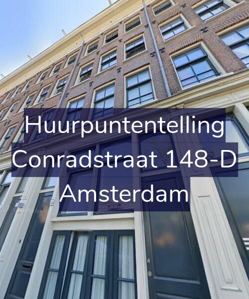 Foto gevel Huurpuntentelling voor Conradstraat 148-D, Amsterdam