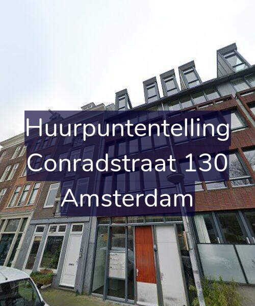 Foto gevel Huurpuntentelling voor Conradstraat 130, Amsterdam