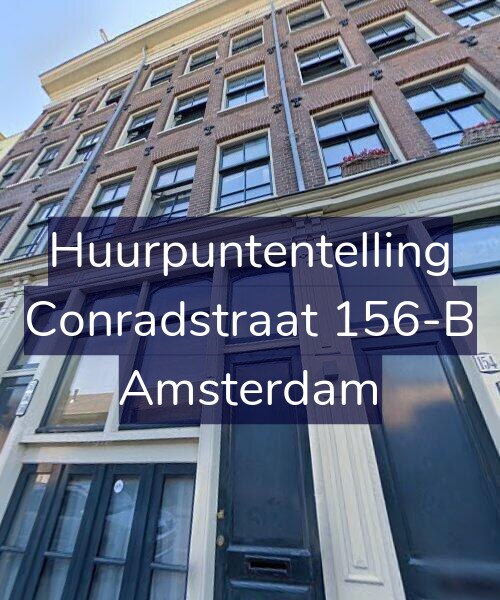 Foto gevel Huurpuntentelling voor Conradstraat 156-B, Amsterdam