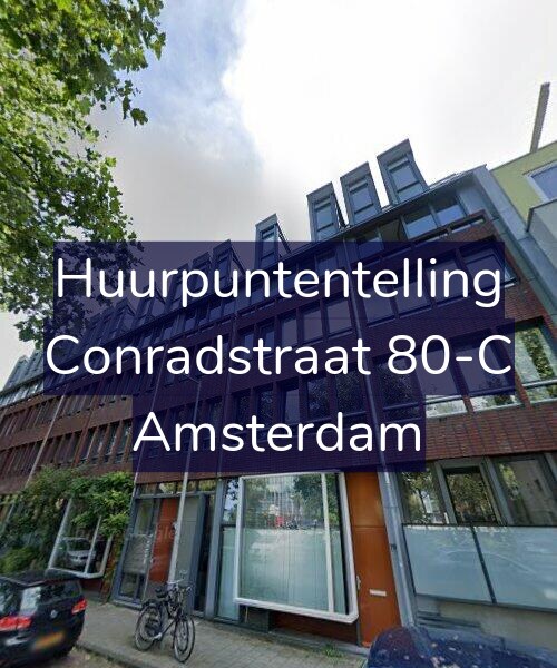 Foto gevel Huurpuntentelling voor Conradstraat 80-C, Amsterdam