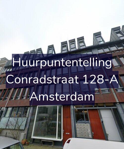 Foto gevel Huurpuntentelling voor Conradstraat 128-A, Amsterdam