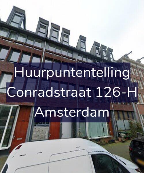 Foto gevel Huurpuntentelling voor Conradstraat 126-H, Amsterdam