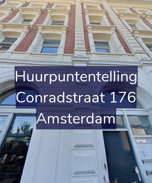 Foto gevel Huurpuntentelling voor Conradstraat 176, Amsterdam