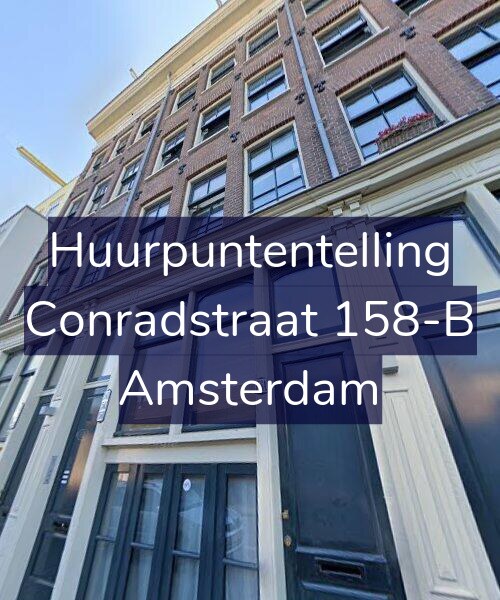 Foto gevel Huurpuntentelling voor Conradstraat 158-B, Amsterdam