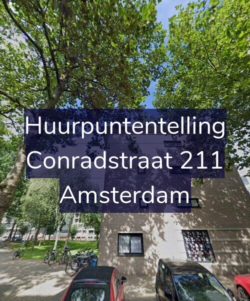 Foto gevel Huurpuntentelling voor Conradstraat 211, Amsterdam