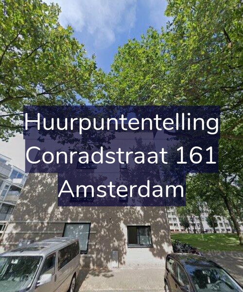 Foto gevel Huurpuntentelling voor Conradstraat 161, Amsterdam