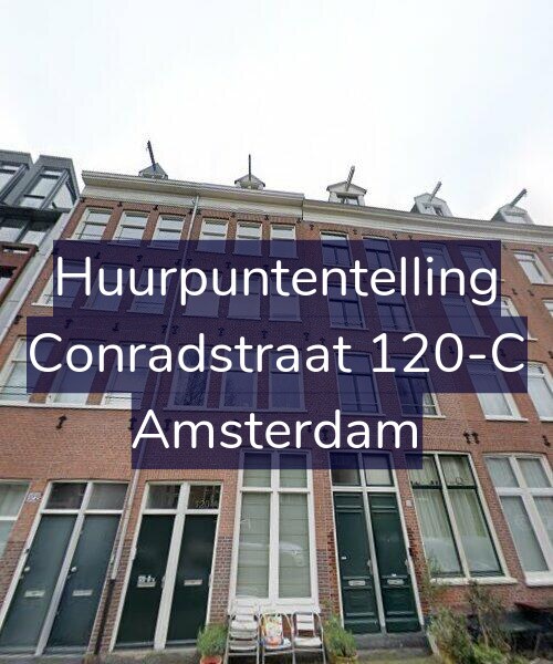 Foto gevel Huurpuntentelling voor Conradstraat 120-C, Amsterdam
