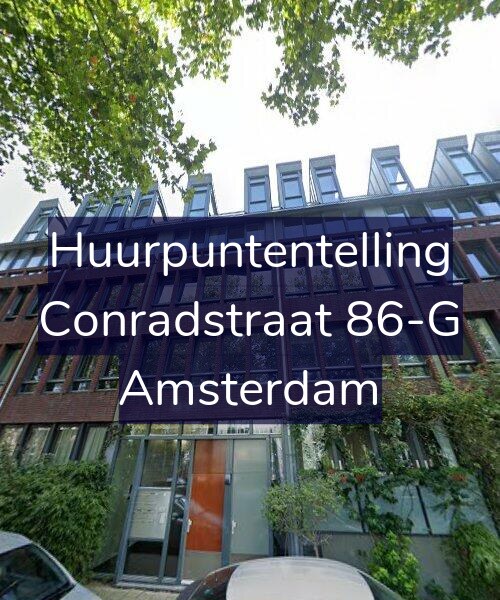 Foto gevel Huurpuntentelling voor Conradstraat 86-G, Amsterdam
