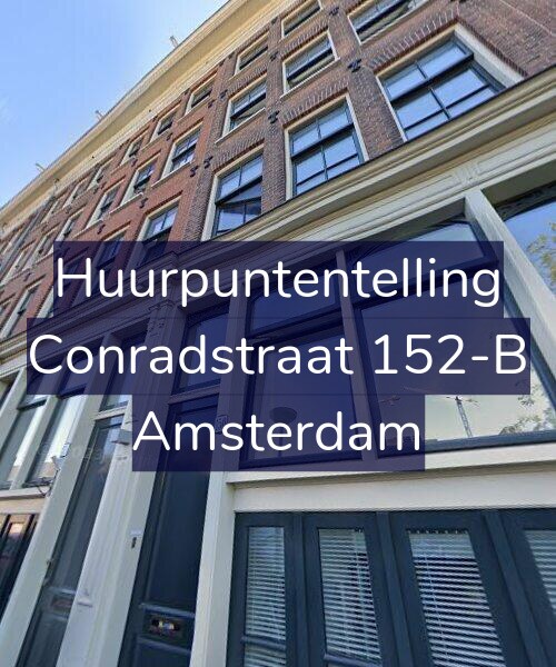Foto gevel Huurpuntentelling voor Conradstraat 152-B, Amsterdam
