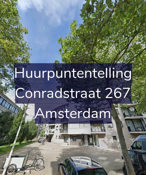 Foto gevel Huurpuntentelling voor Conradstraat 267, Amsterdam