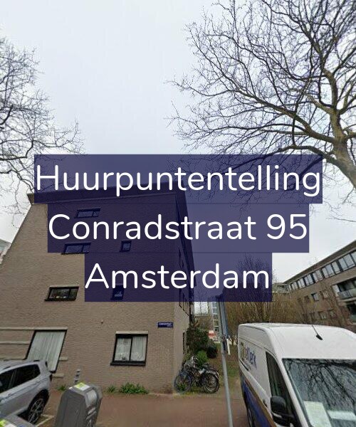 Foto gevel Huurpuntentelling voor Conradstraat 95, Amsterdam