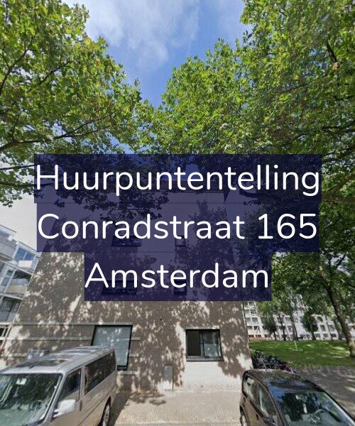 Foto gevel Huurpuntentelling voor Conradstraat 165, Amsterdam