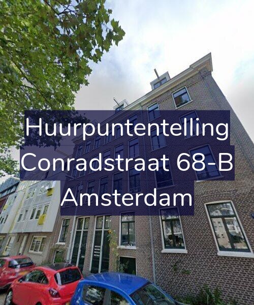 Foto gevel Huurpuntentelling voor Conradstraat 68-B, Amsterdam