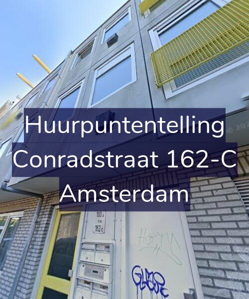 Foto gevel Huurpuntentelling voor Conradstraat 162-C, Amsterdam