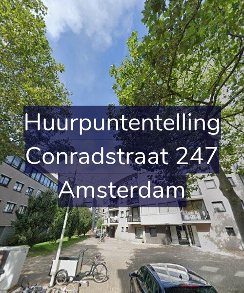 Foto gevel Huurpuntentelling voor Conradstraat 247, Amsterdam