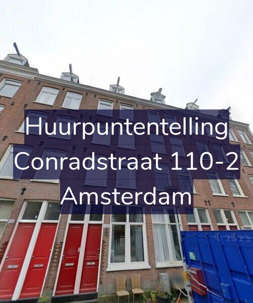 Foto gevel Huurpuntentelling voor Conradstraat 110-2, Amsterdam