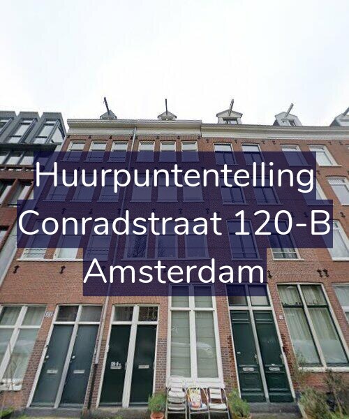 Foto gevel Huurpuntentelling voor Conradstraat 120-B, Amsterdam