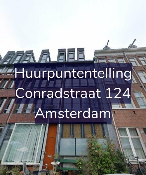 Foto gevel Huurpuntentelling voor Conradstraat 124, Amsterdam