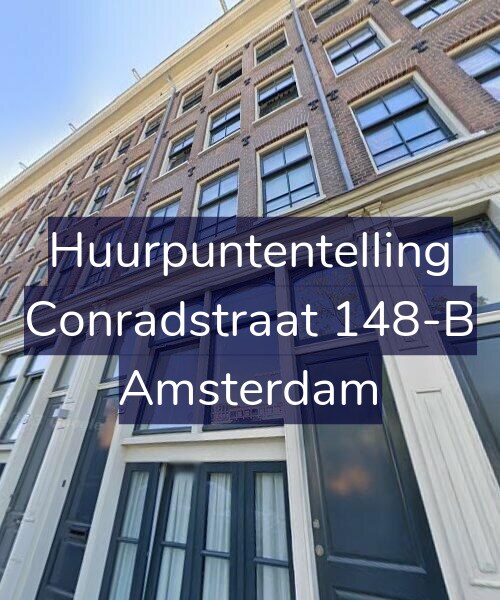 Foto gevel Huurpuntentelling voor Conradstraat 148-B, Amsterdam
