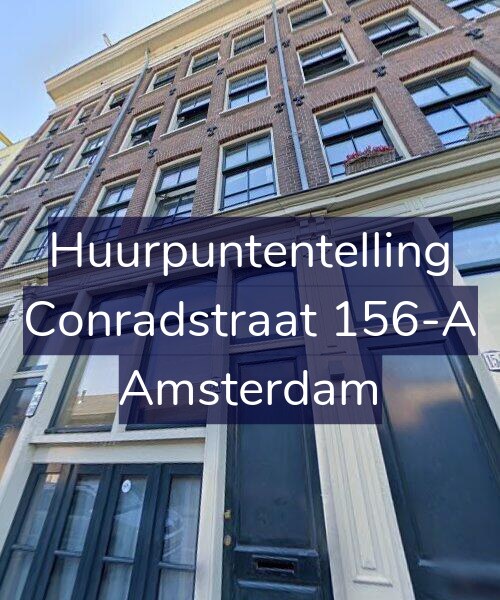 Foto gevel Huurpuntentelling voor Conradstraat 156-A, Amsterdam