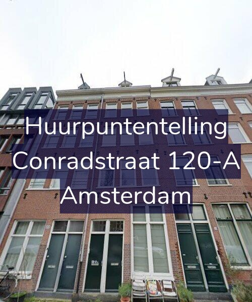 Foto gevel Huurpuntentelling voor Conradstraat 120-A, Amsterdam