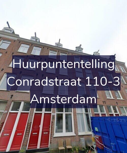 Foto gevel Huurpuntentelling voor Conradstraat 110-3, Amsterdam
