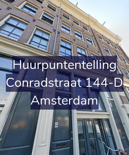 Foto gevel Huurpuntentelling voor Conradstraat 144-D, Amsterdam