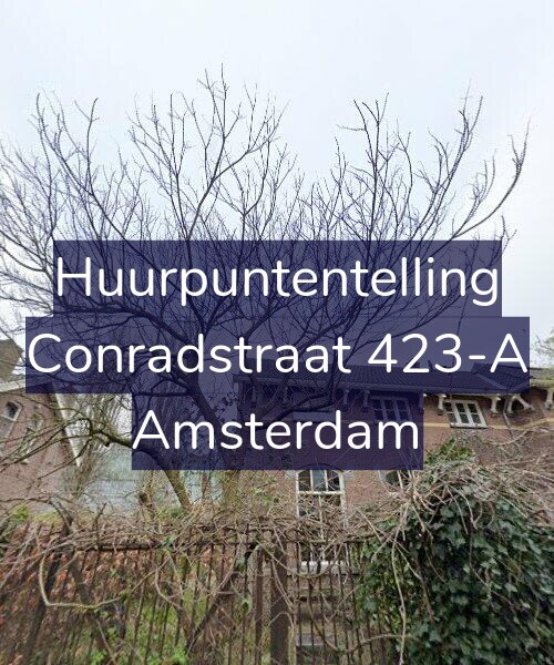Foto gevel Huurpuntentelling voor Conradstraat 423-A, Amsterdam