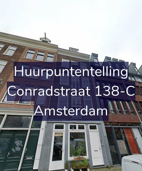 Foto gevel Huurpuntentelling voor Conradstraat 138-C, Amsterdam