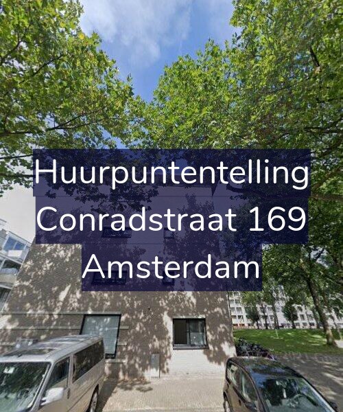 Foto gevel Huurpuntentelling voor Conradstraat 169, Amsterdam