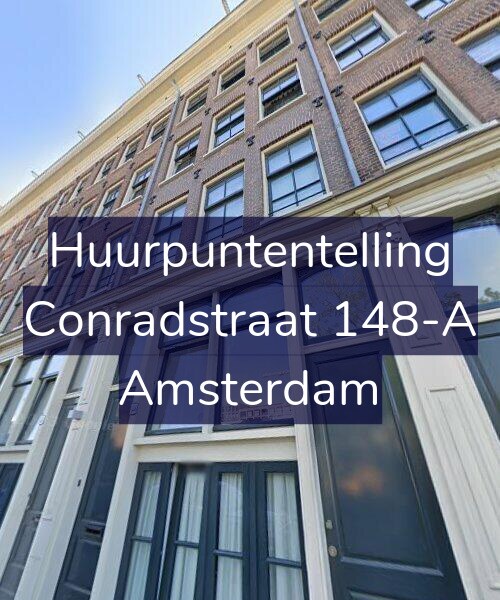 Foto gevel Huurpuntentelling voor Conradstraat 148-A, Amsterdam