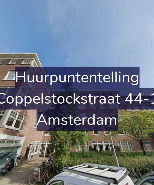 Foto gevel Huurpuntentelling voor Coppelstockstraat 44-1, Amsterdam