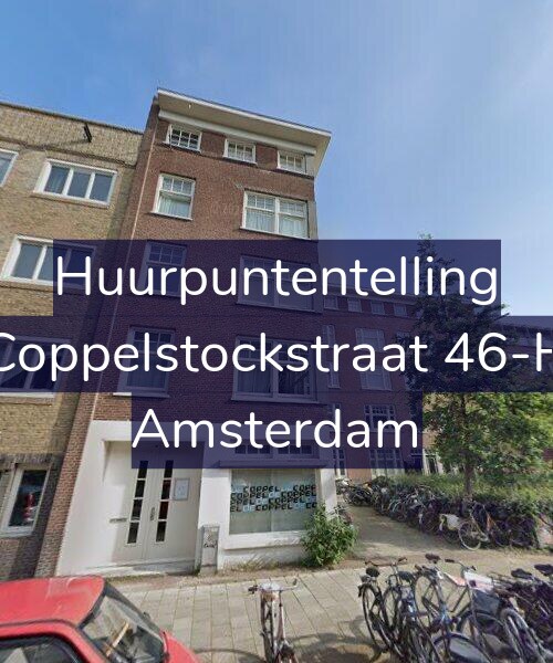 Foto gevel Huurpuntentelling voor Coppelstockstraat 46-H, Amsterdam