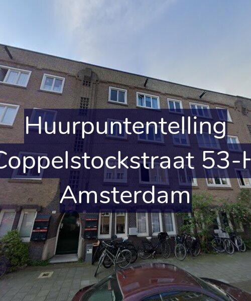 Foto gevel Huurpuntentelling voor Coppelstockstraat 53-H, Amsterdam
