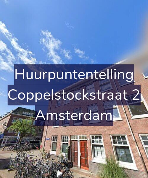 Foto gevel Huurpuntentelling voor Coppelstockstraat 2, Amsterdam