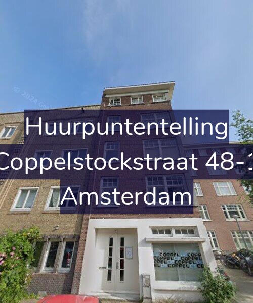 Foto gevel Huurpuntentelling voor Coppelstockstraat 48-1, Amsterdam