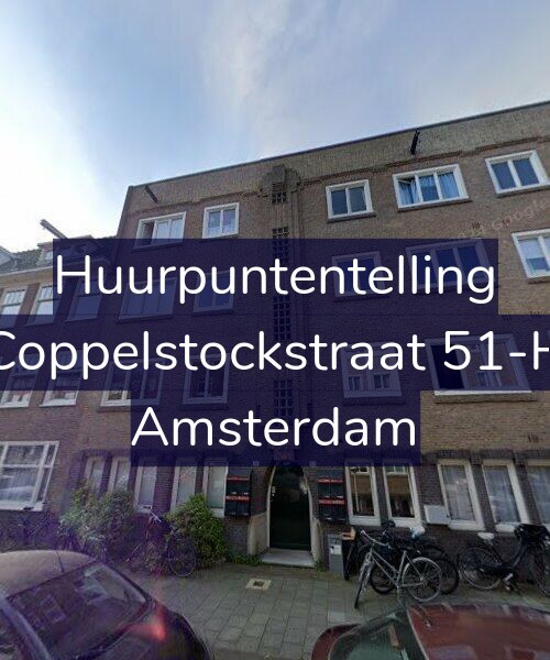 Foto gevel Huurpuntentelling voor Coppelstockstraat 51-H, Amsterdam